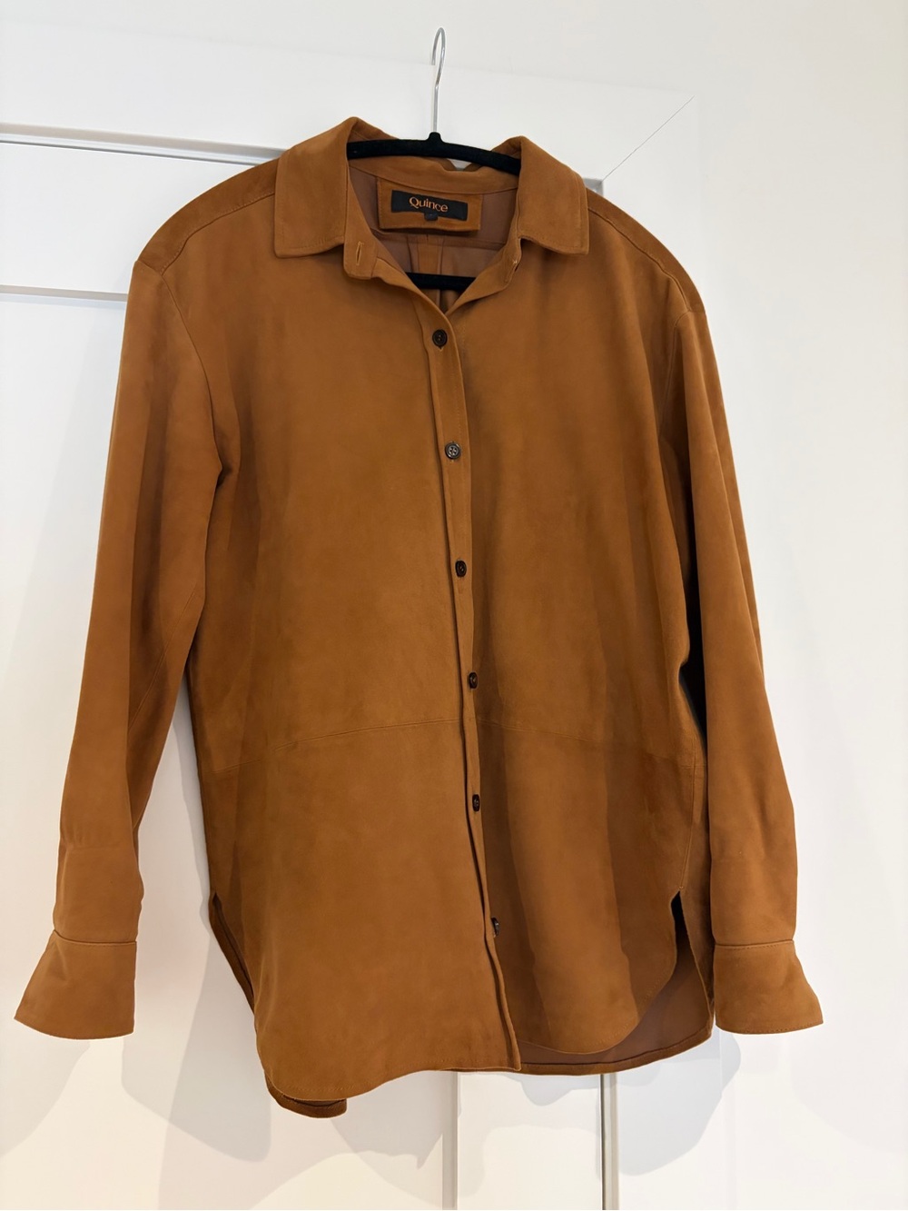 Quince Real Suede Shirt or Light Jacket - Picture 3 of 5